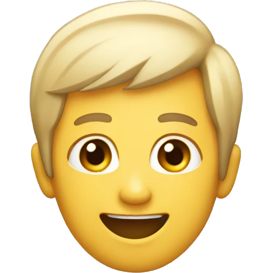 smiling, aSKING a question emoji
