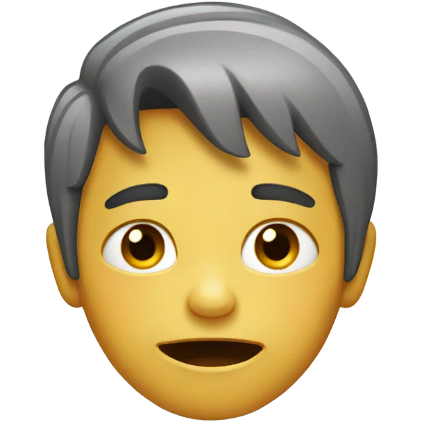 Cool kid crying emoji