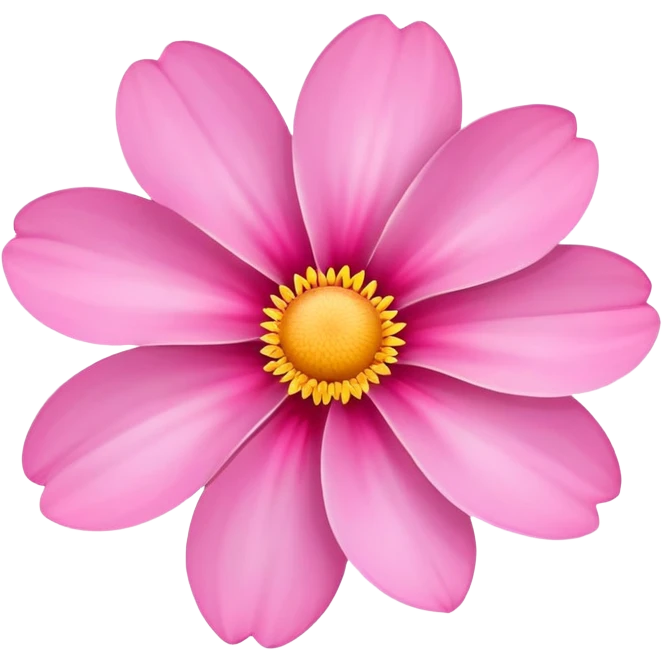 pink flower emoji