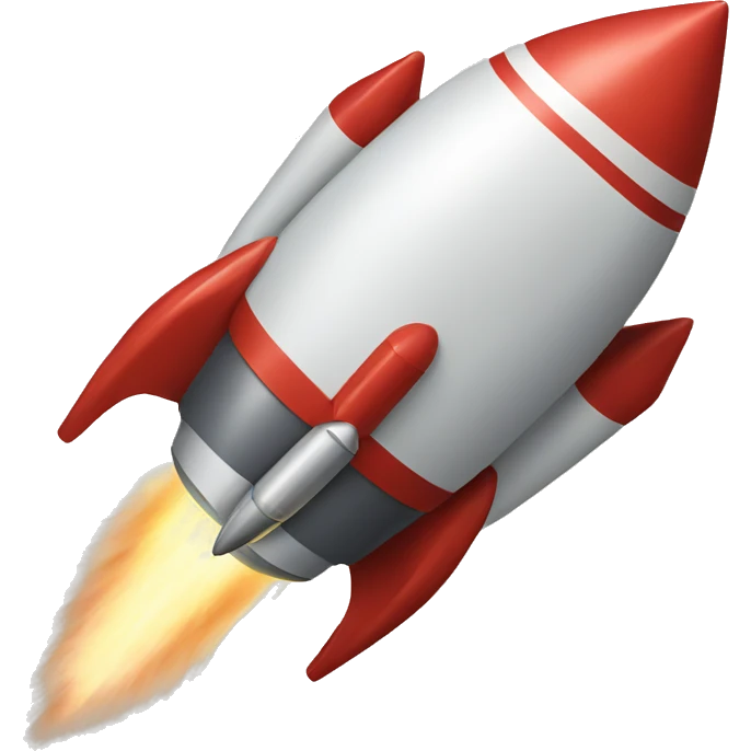 rocket with strong arms aside emoji