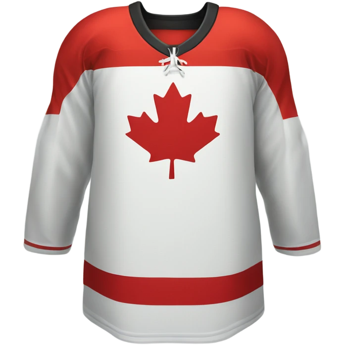 Hockey jersey Canada emoji