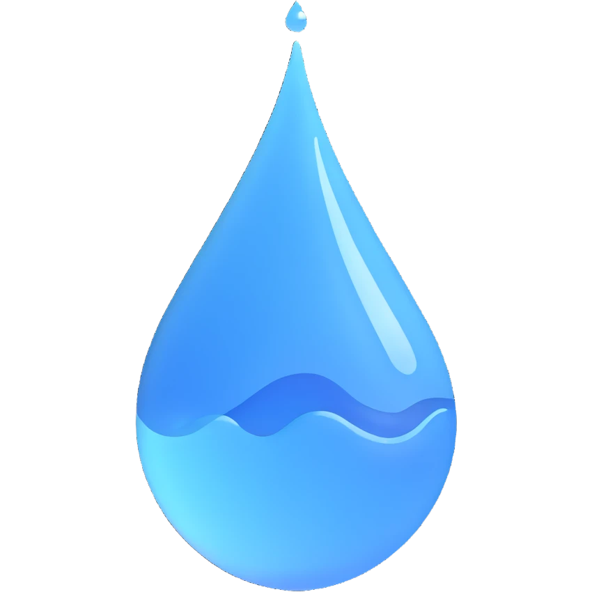 water droplet emoji