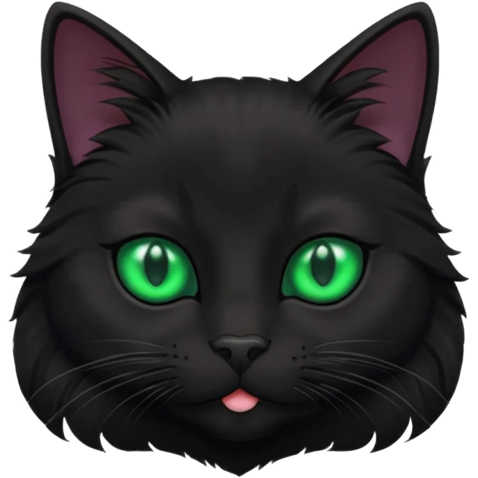 Black cat emoji