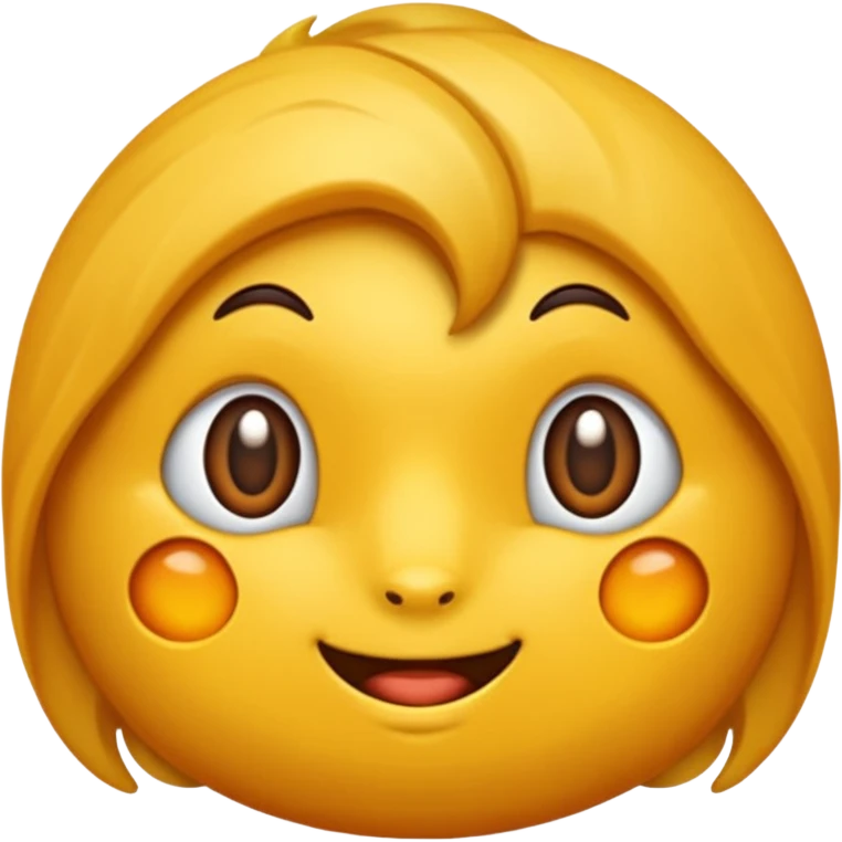 hnědý kůň s flekama na zádi s bílou hlavou emoji