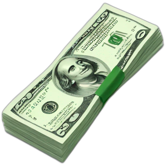 Money using lacoste emoji