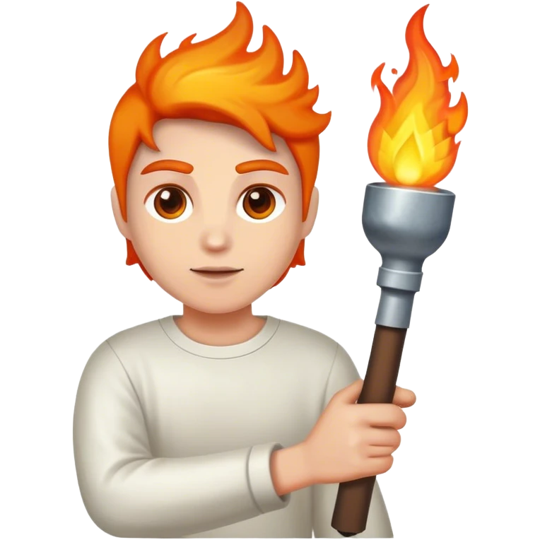 kkk enjoyer with torch emoji