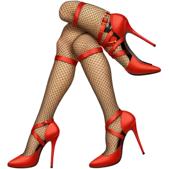 prostitute with high heels and fishnet stockings
 emoji