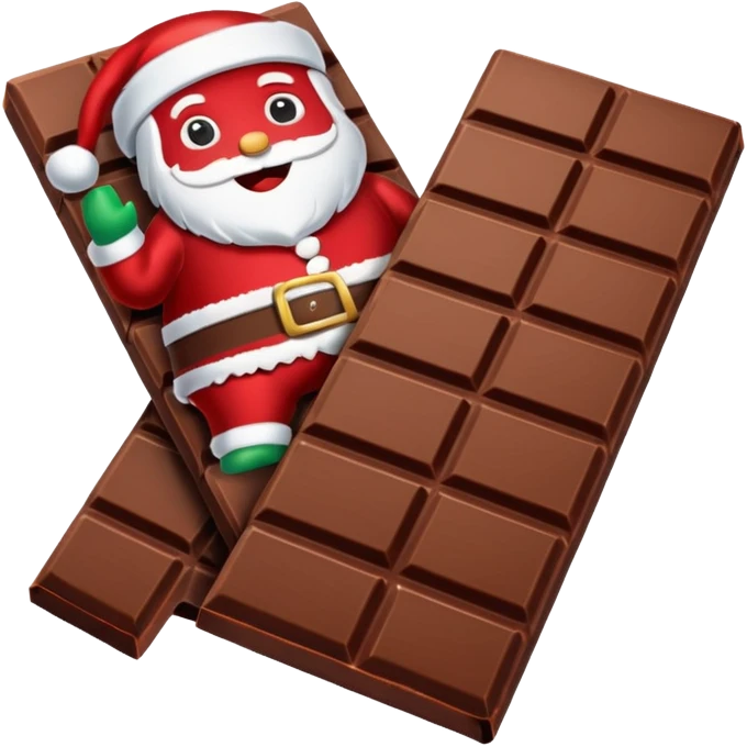 Donat Christmas schoko emoji