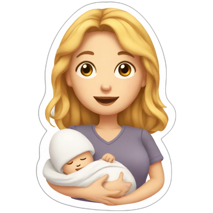 alice thevenet having a baby emoji
