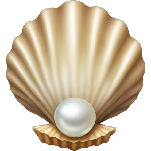 OpenSea shell with pearl emoji