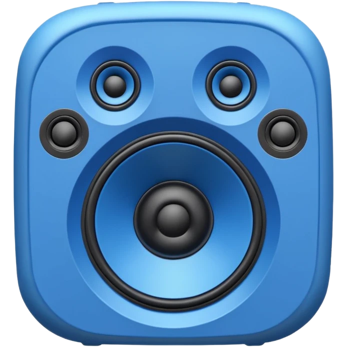 autoparlante azzurro emoji