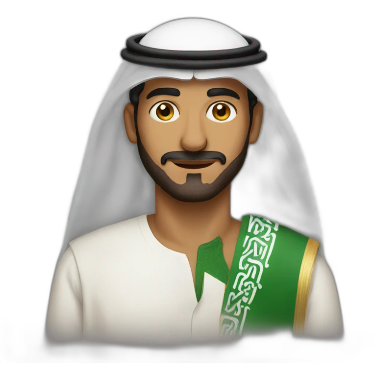 Saudi man emoji