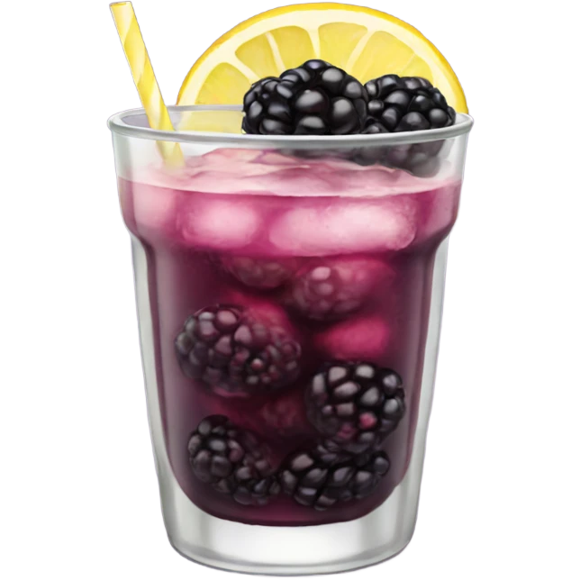Blackberry Lemonade  emoji