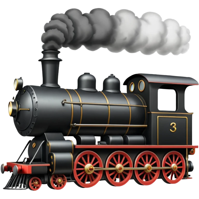 steam train emoji