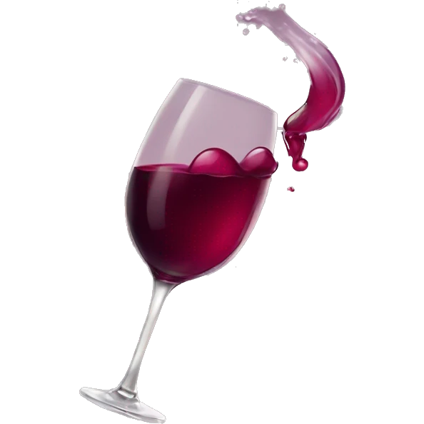 wine kiss emoji
