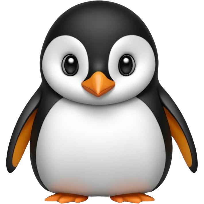 Penguin sad emoji