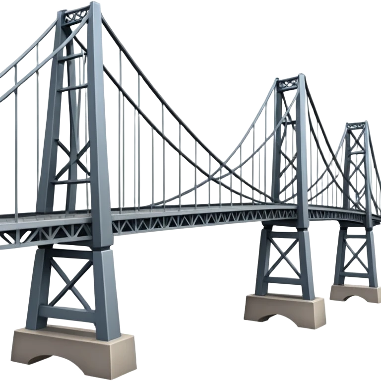 big bridge in USA emoji