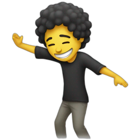 Personne qui dab emoji