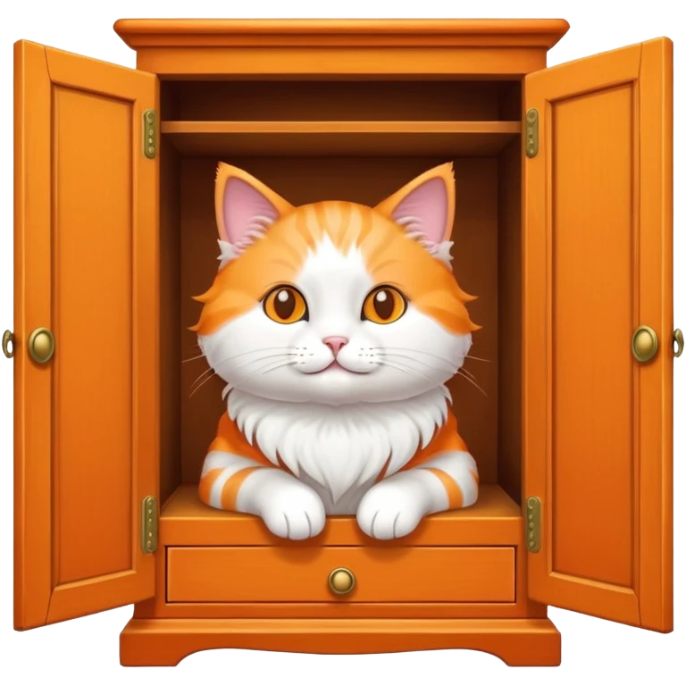 Armario gato  emoji