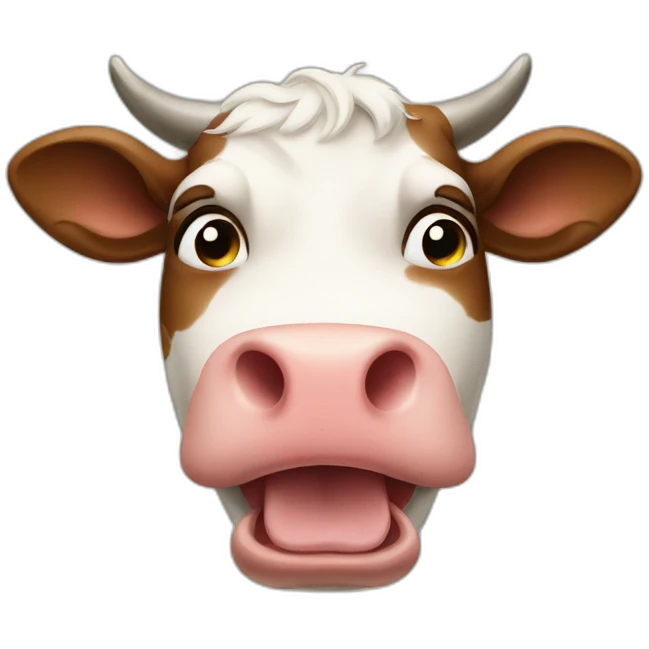 cow sadge emoji