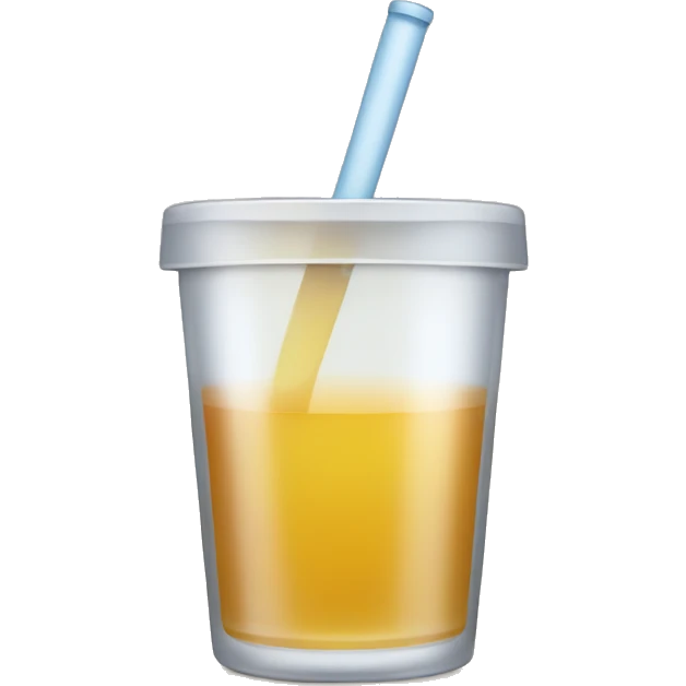 Cup of apple juice emoji