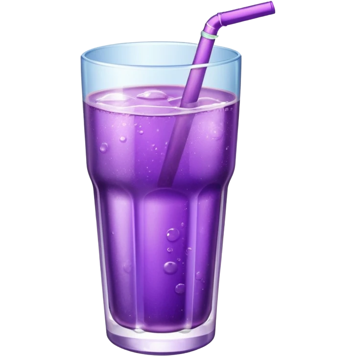 Make a grape soda emoji