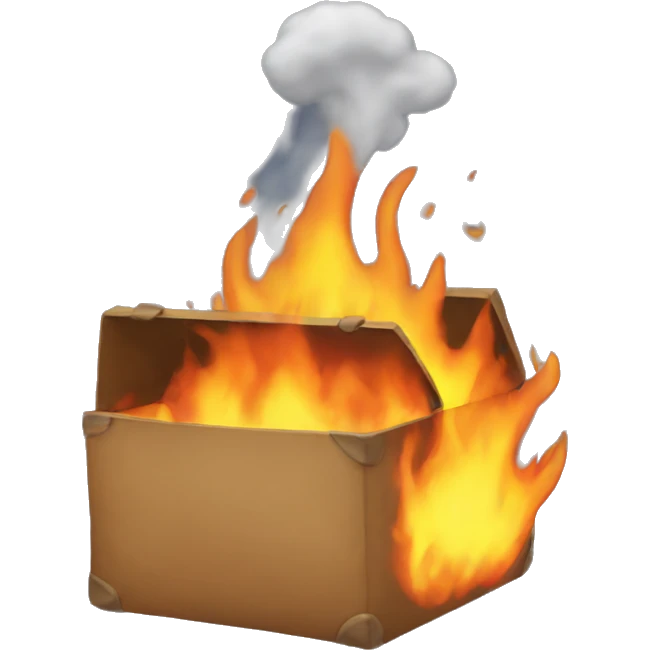 burning case emoji