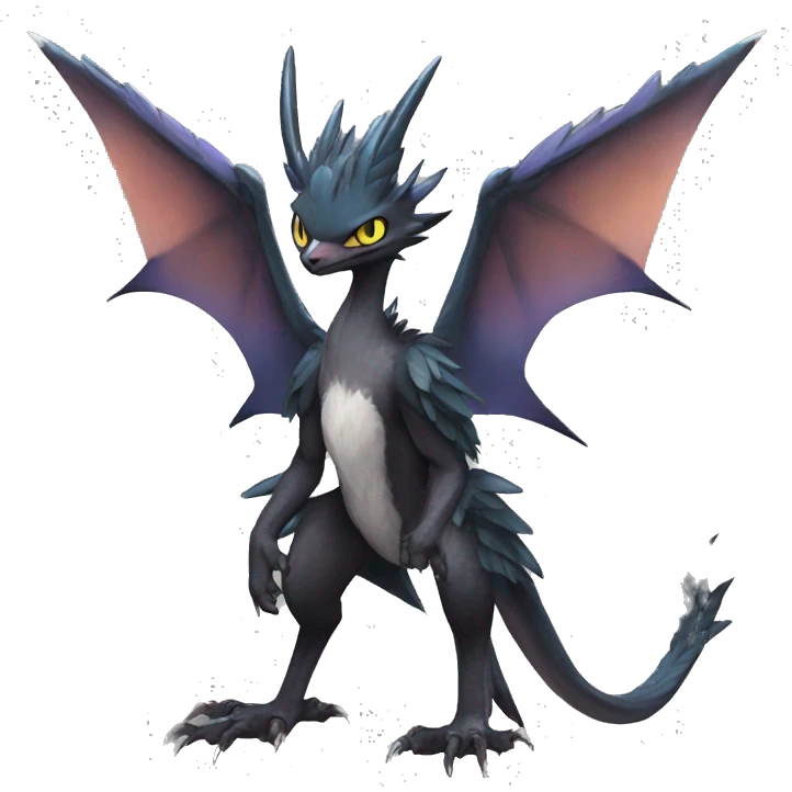 Cool Trico Noivern Nargacuga full body emoji