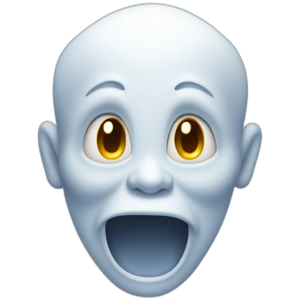 Genie shaped like a ghost  emoji