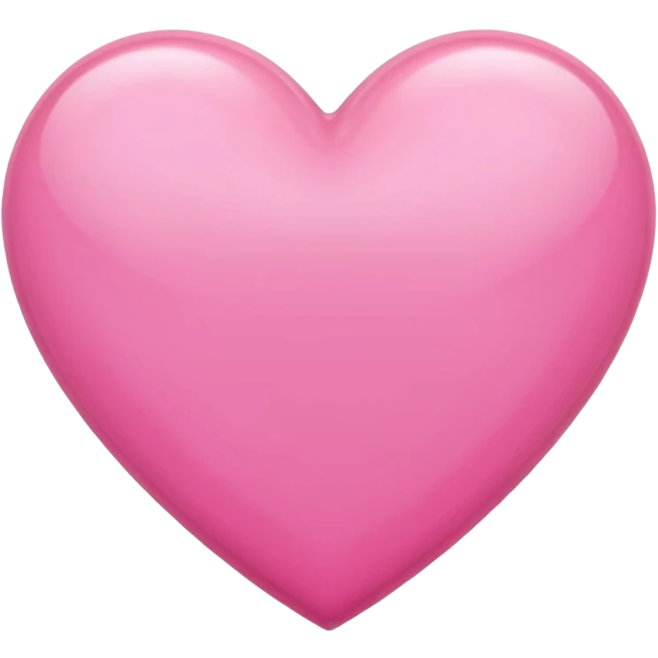Pink heart  emoji