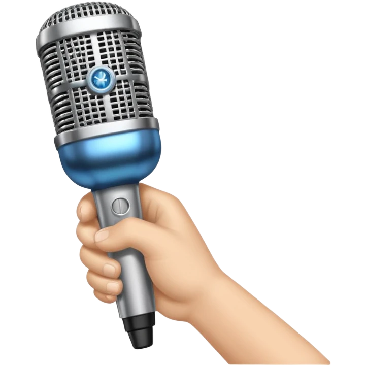 Mic drop emoji
