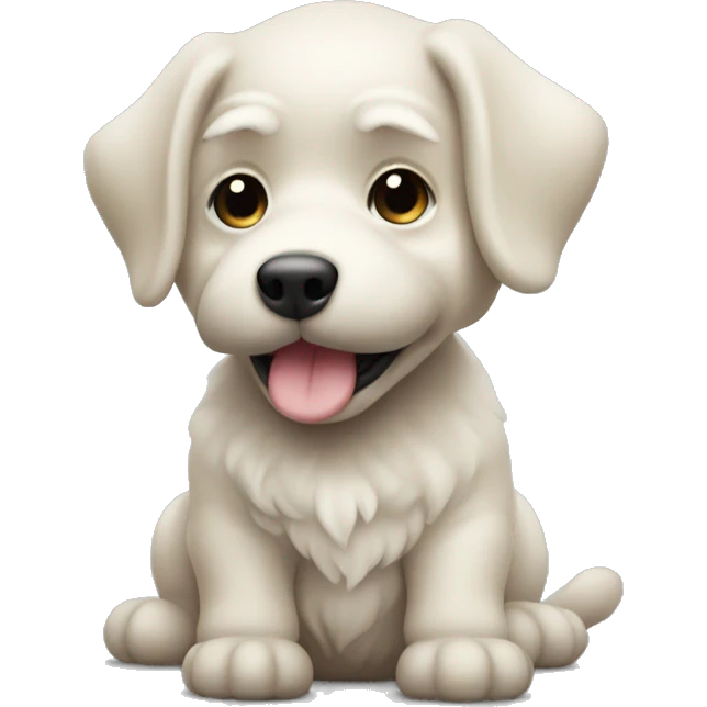 A mini schtnauzer doing ok  emoji