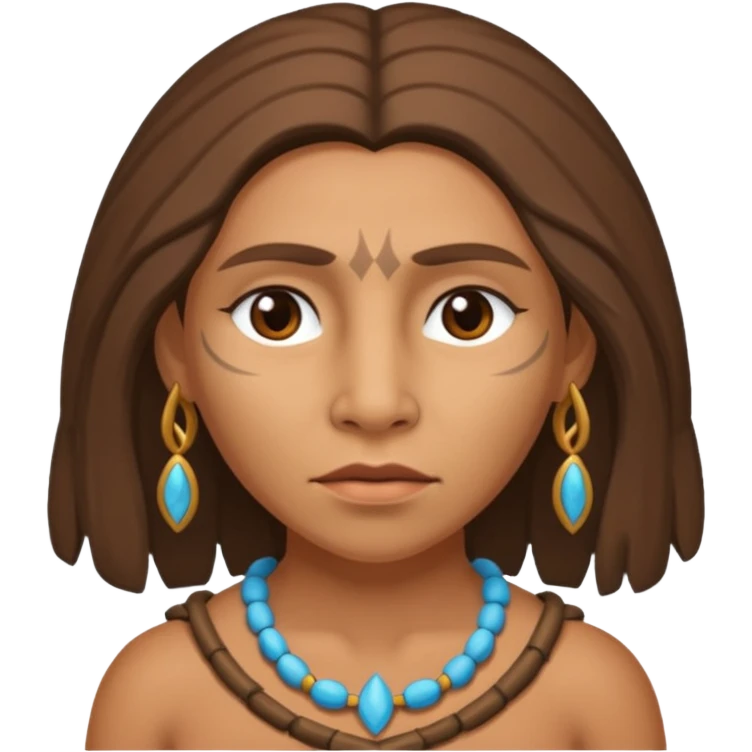 Cro-Magnon early human woman emoji