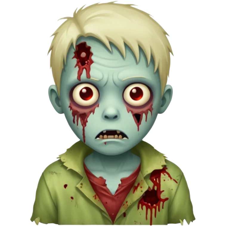 Kid zombie emoji