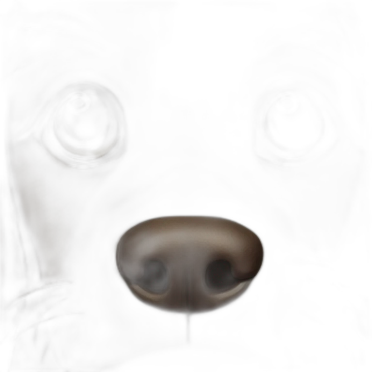 dog nose emoji