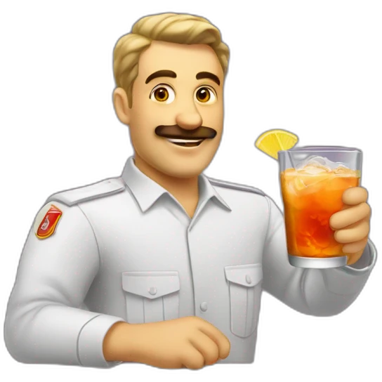 Staline drink volka emoji