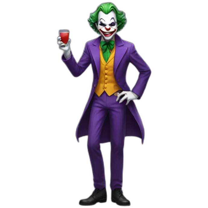 joker fullbody emoji