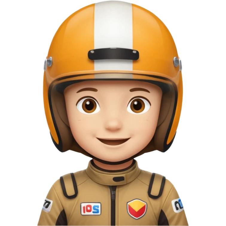 small kid rally driver

 emoji