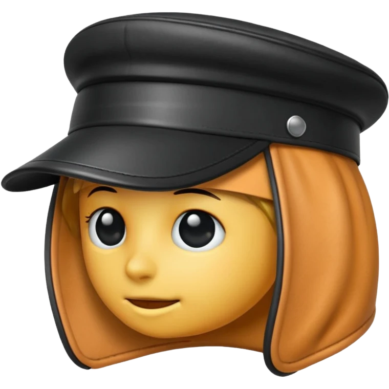 ön açıdan şapka emoji