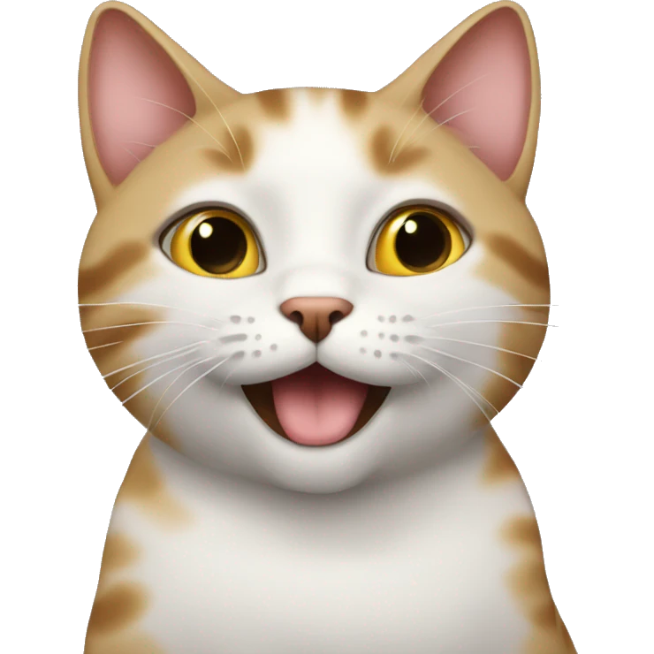 Cat send a kiss emoji