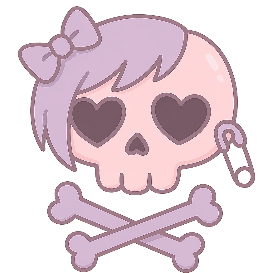 pastel emo objects, show one emoji