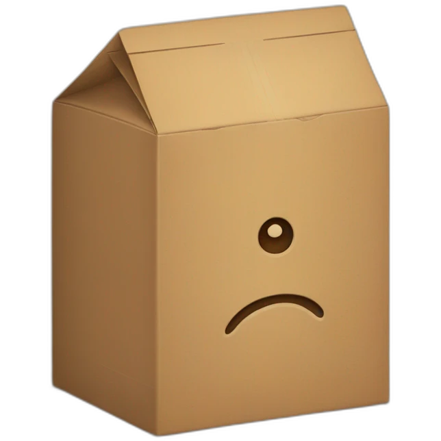 person looking at box emoji