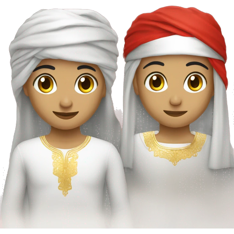 Algérie et Tunisie  emoji