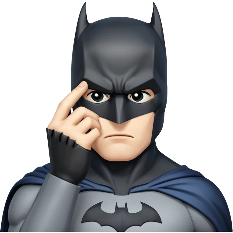 Batman facepalm emoji