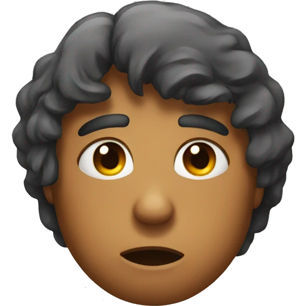 Face with sorry emoji