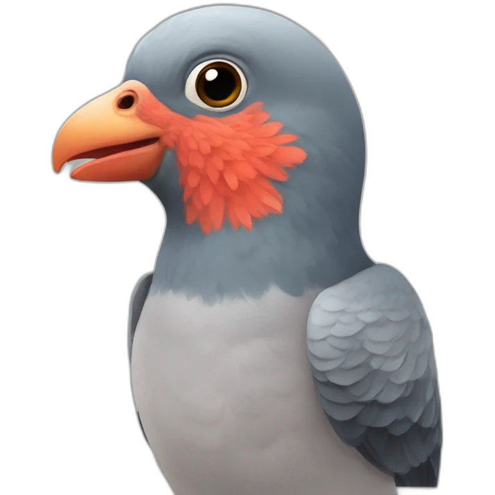 Roi des pigeons emoji