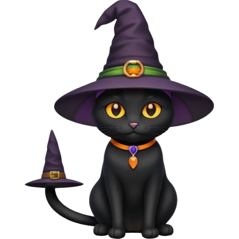 Witch Cat emoji
