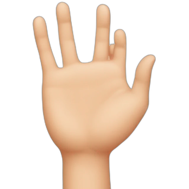 Coeur avec les mains emoji