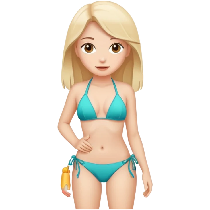 Boobie girl emoji