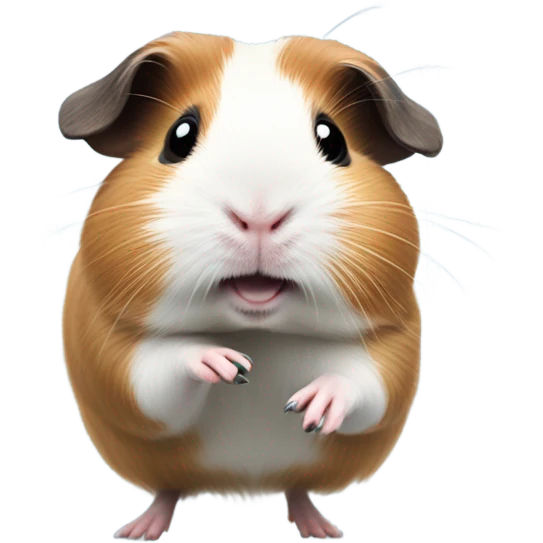 Tap dancing guinea pig emoji